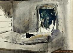Christina's Bedroom by Andrew Wyeth