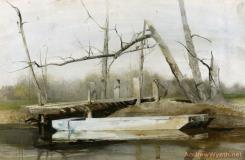 Riverboat by Andrew Wyeth