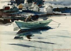The Green Dory by Andrew Wyeth